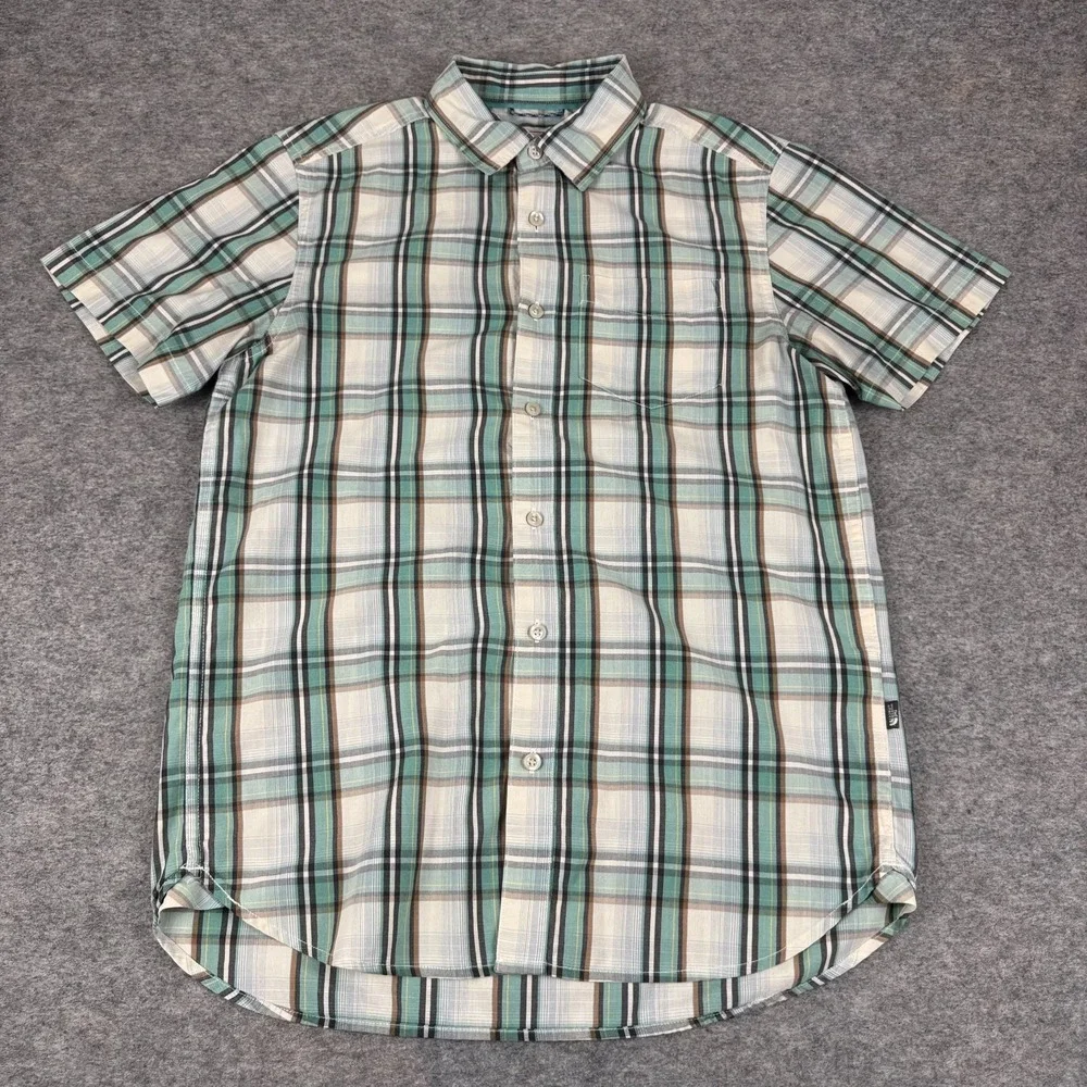 The North Face Hammets Button Up Shirt Plaid Pocket Mens Small S